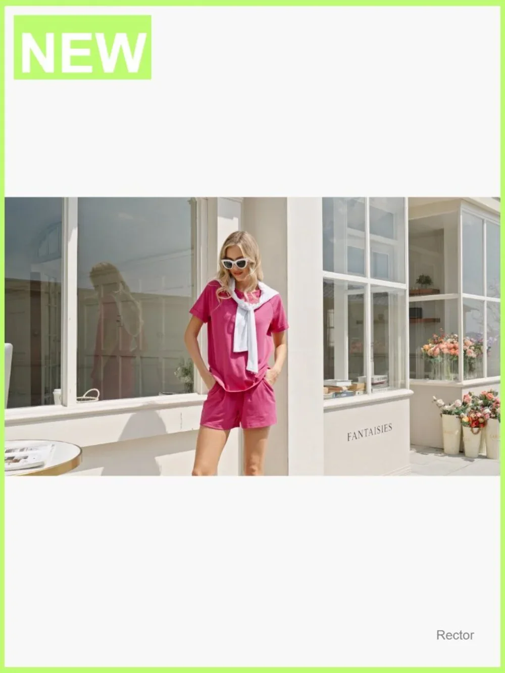 Two Piece Short Set for Women Casual Summer Lounge Matching Outfit